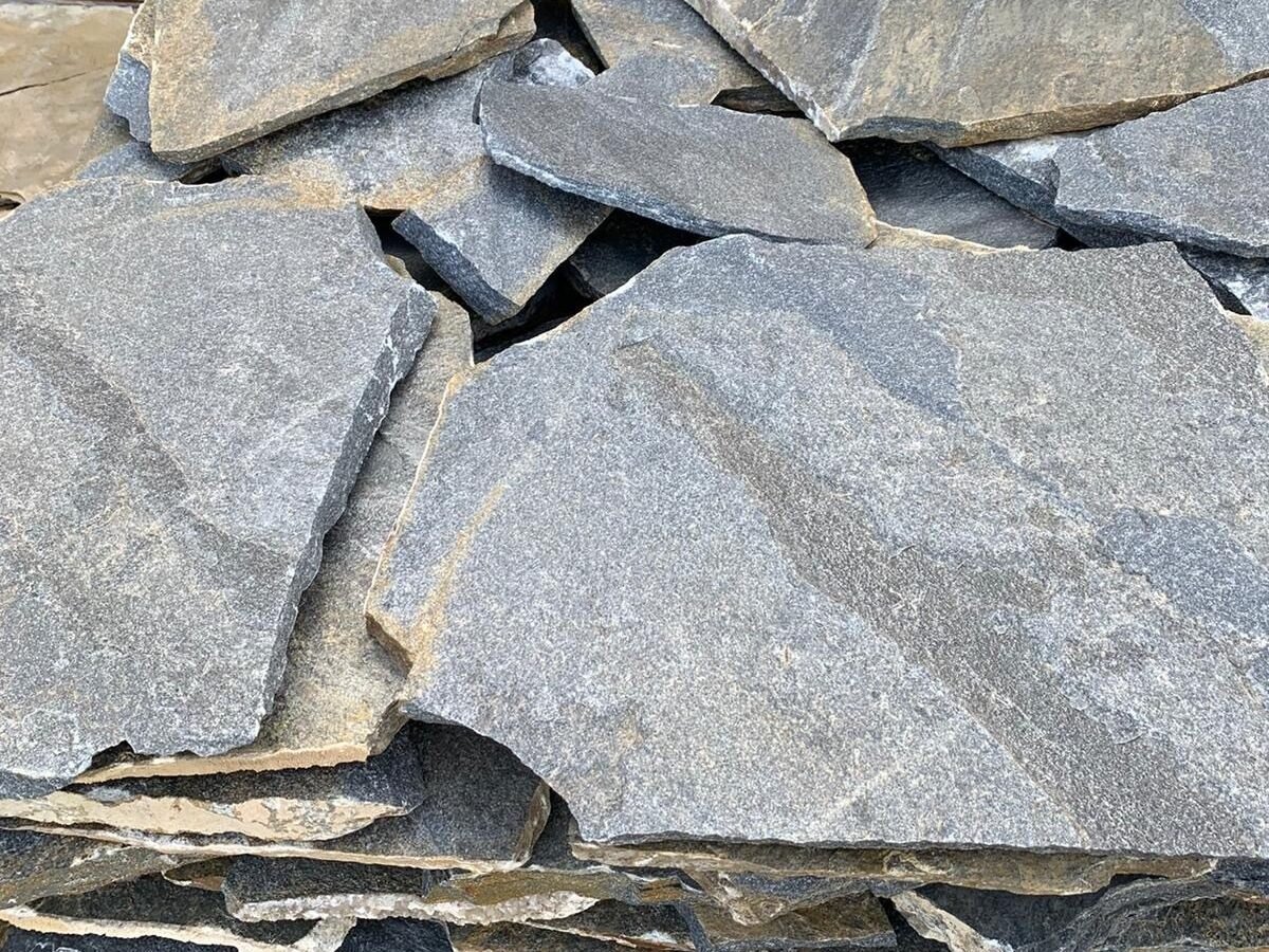 Cuarzita negra brillante, palet de 30m2