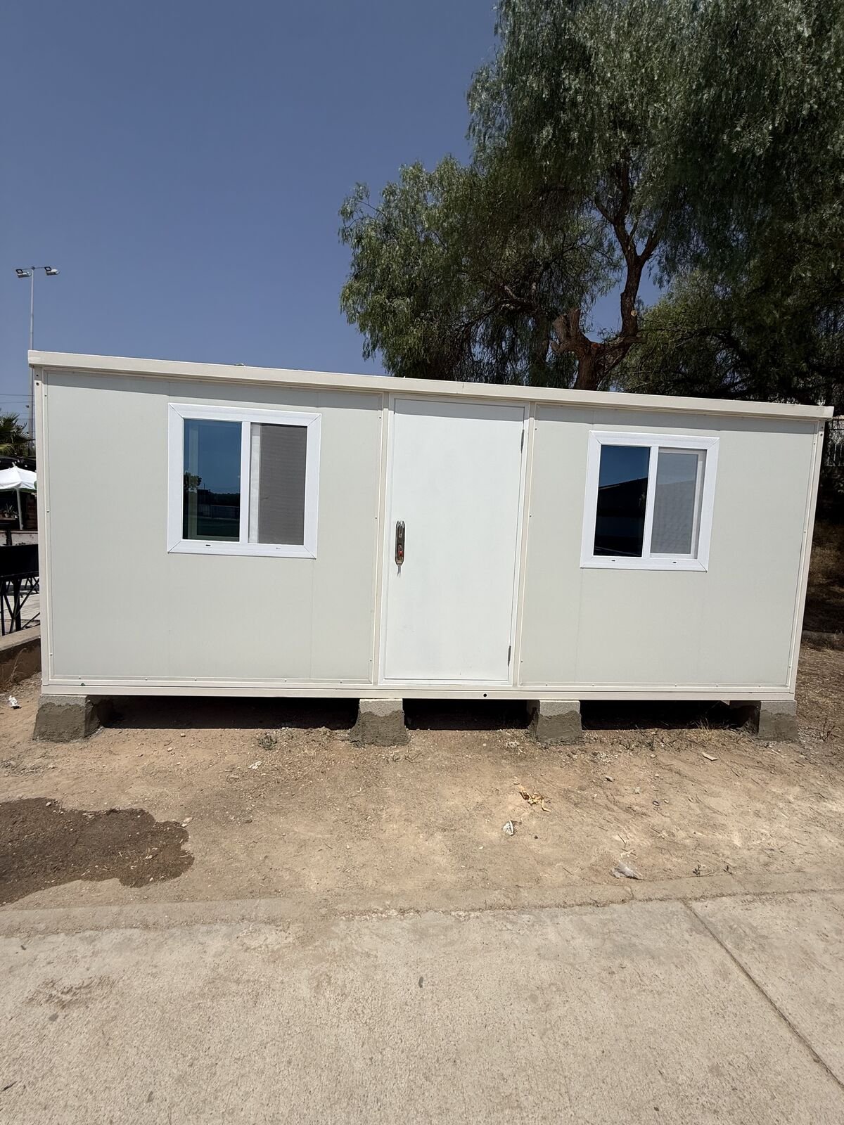 Proyecto realizado: caseta modular instalada 1