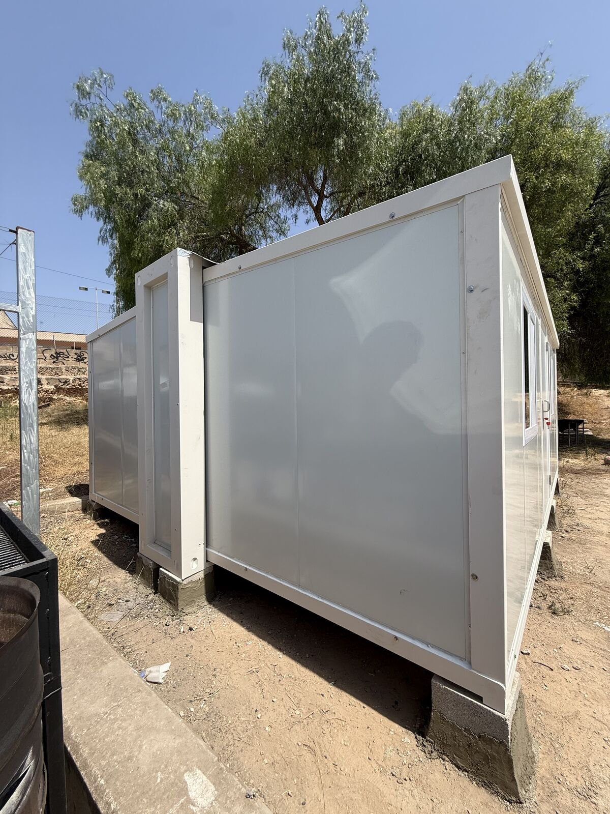 Proyecto realizado: caseta modular instalada 2