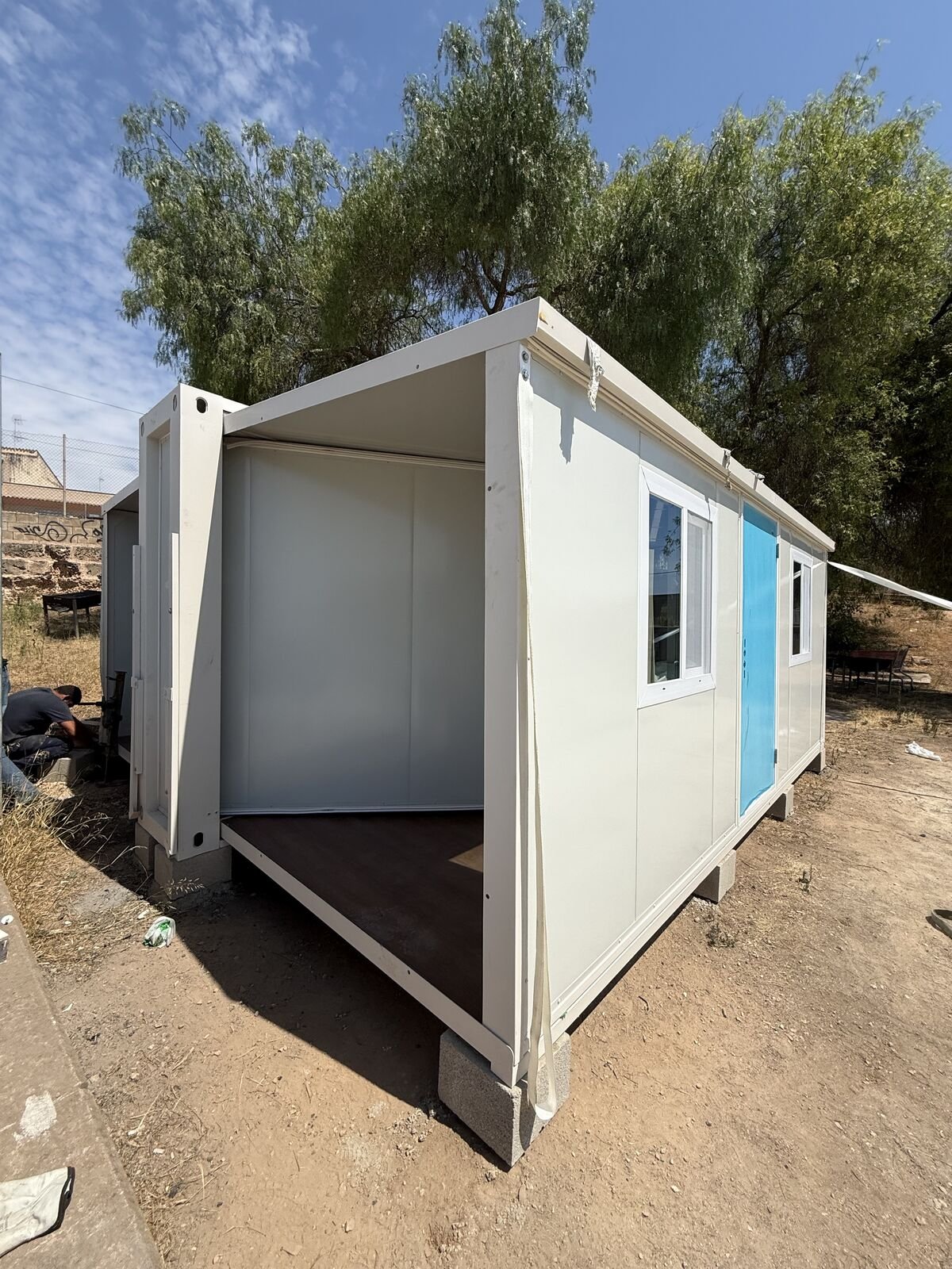 Proyecto realizado: caseta modular instalada 3