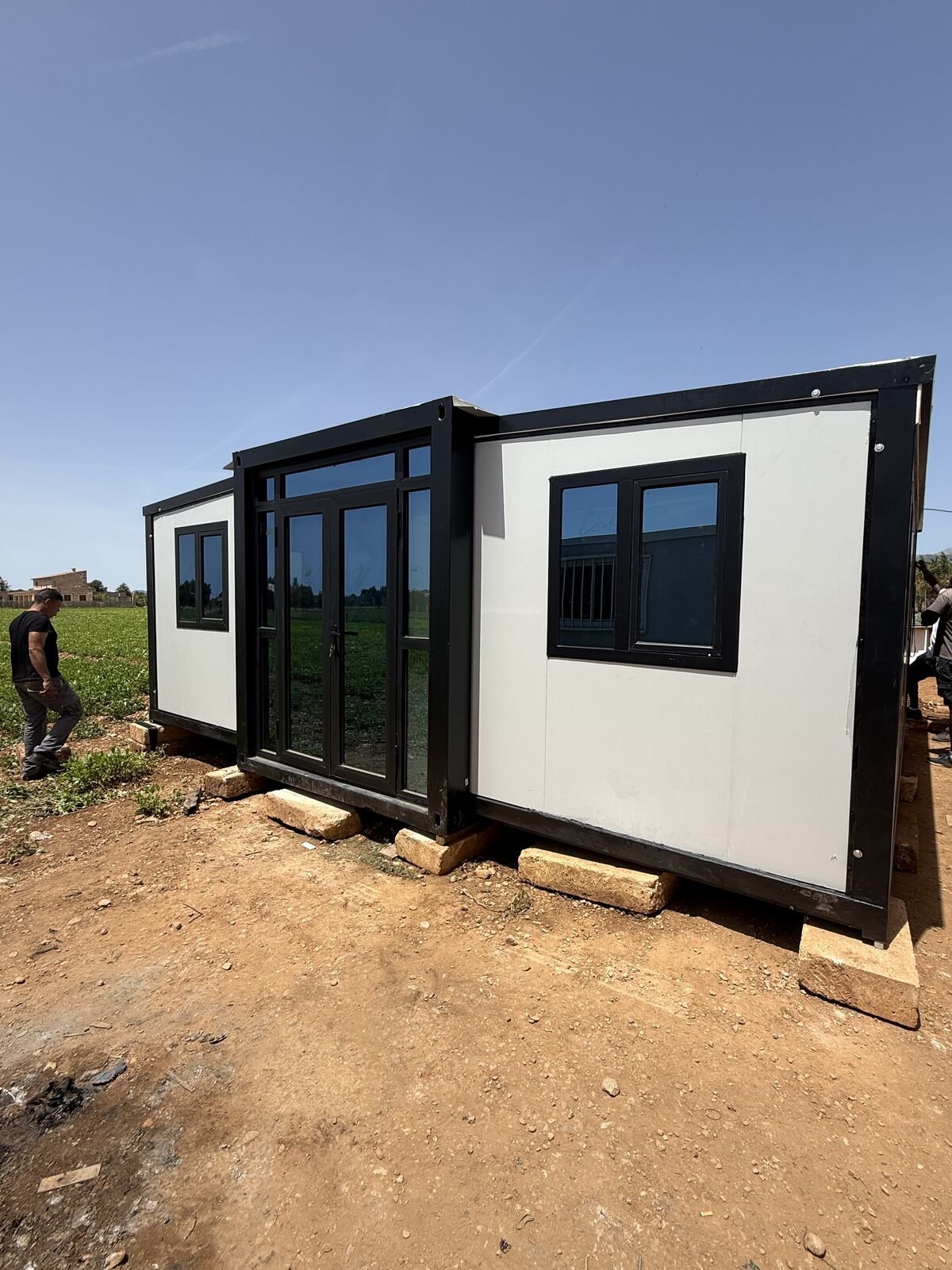 Proyecto realizado: caseta modular instalada 4