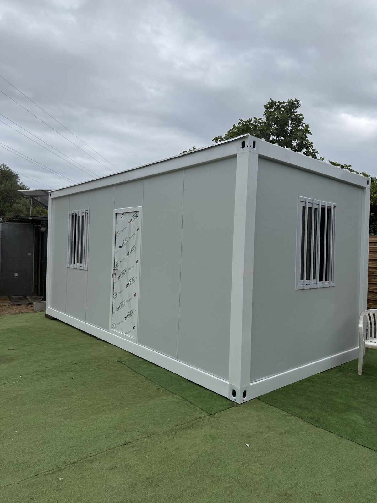 Proyecto realizado: caseta modular instalada 8