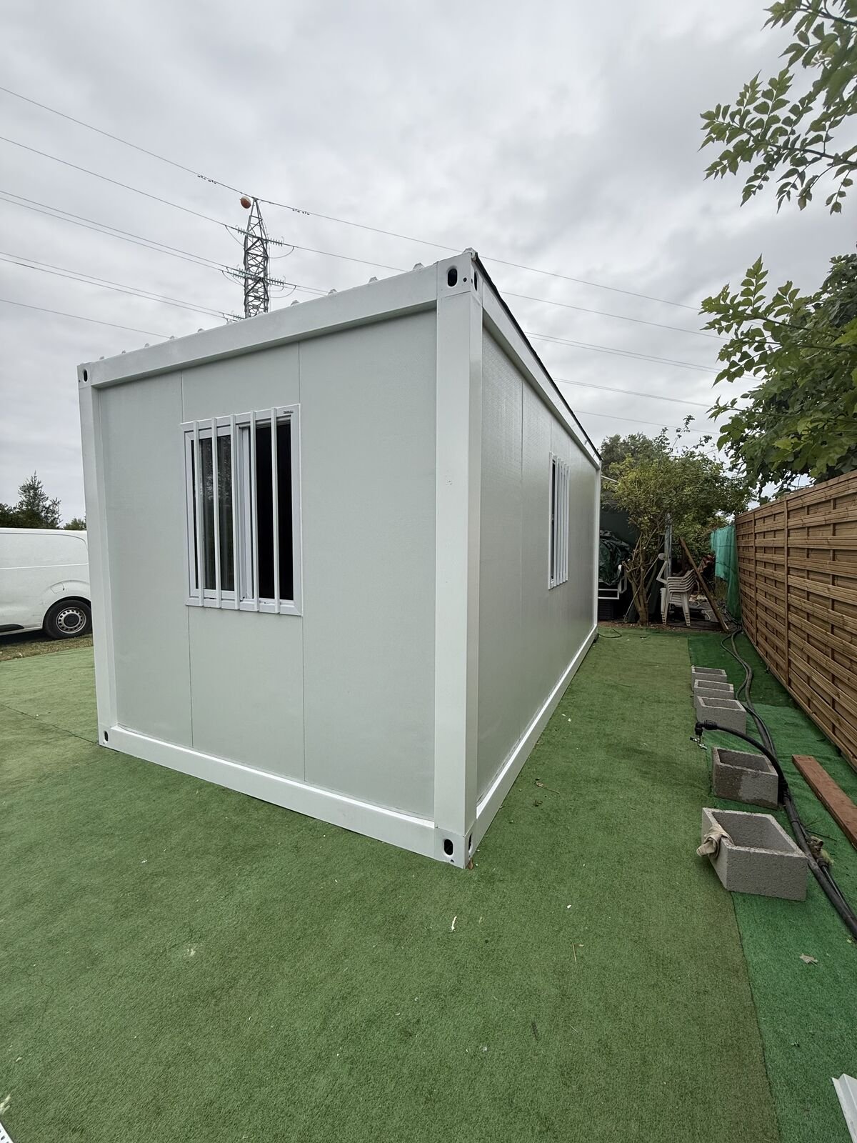 Proyecto realizado: caseta modular instalada 9